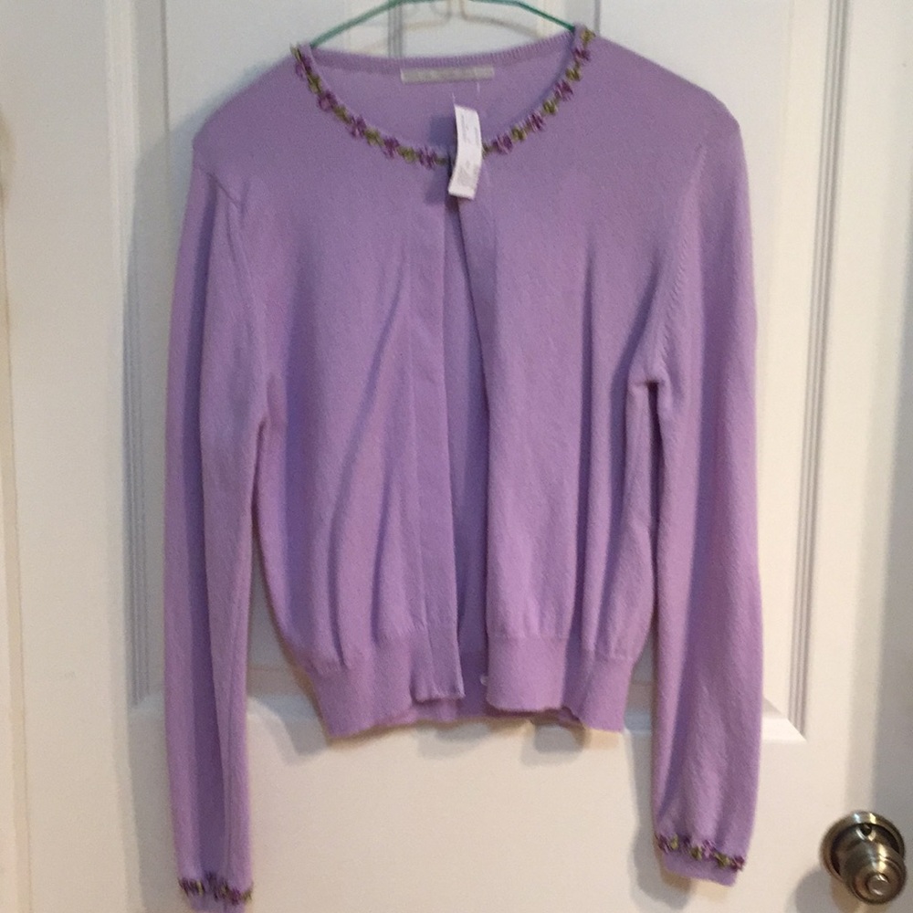 100% pure cashmere sweater size small